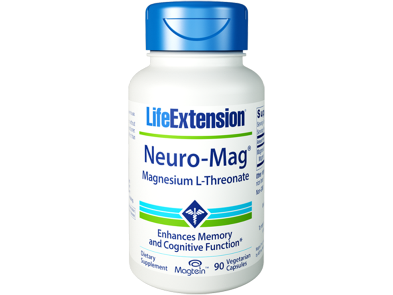 Life Extension Neuro-Mag Magnesium L-Threonate - 90 Vegetarian Capsules