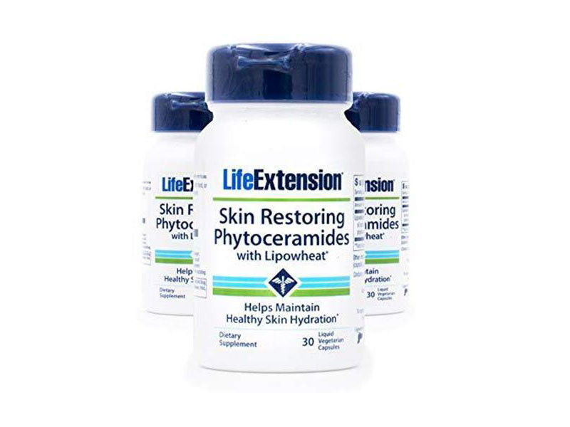 Life Extension Skin Restoring Phytoceramides 30 Liquid Capsules