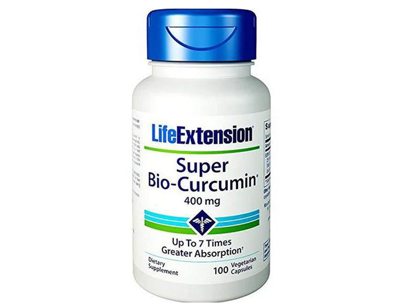 Life Extension Super Bio Curcumin Bcm-95 400 mg Capsules, 60 Count